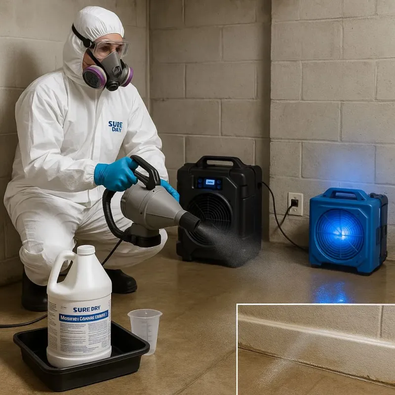 Sanitization and Odor Removal process in Sun Lakes, AZ