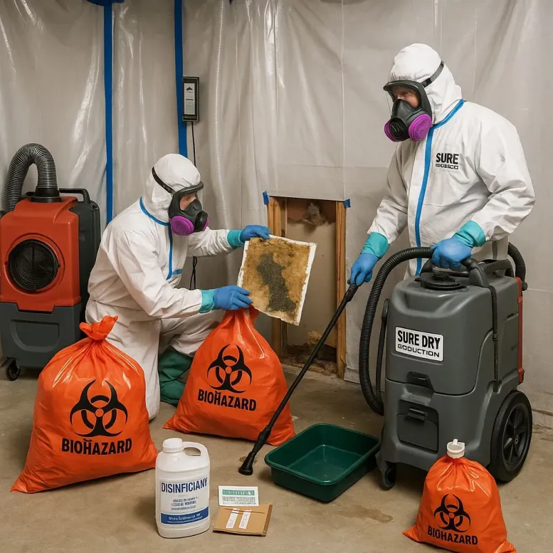 Contaminated Water Handling Protocols process in Sun Lakes, AZ