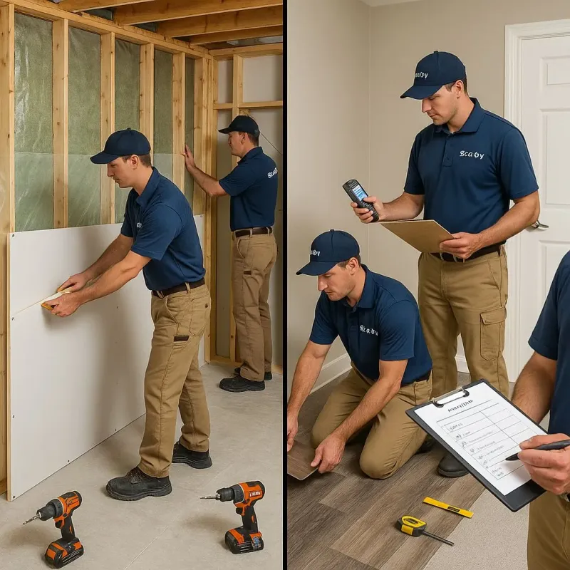 Repairs and Reconstruction process in Sun Lakes, AZ